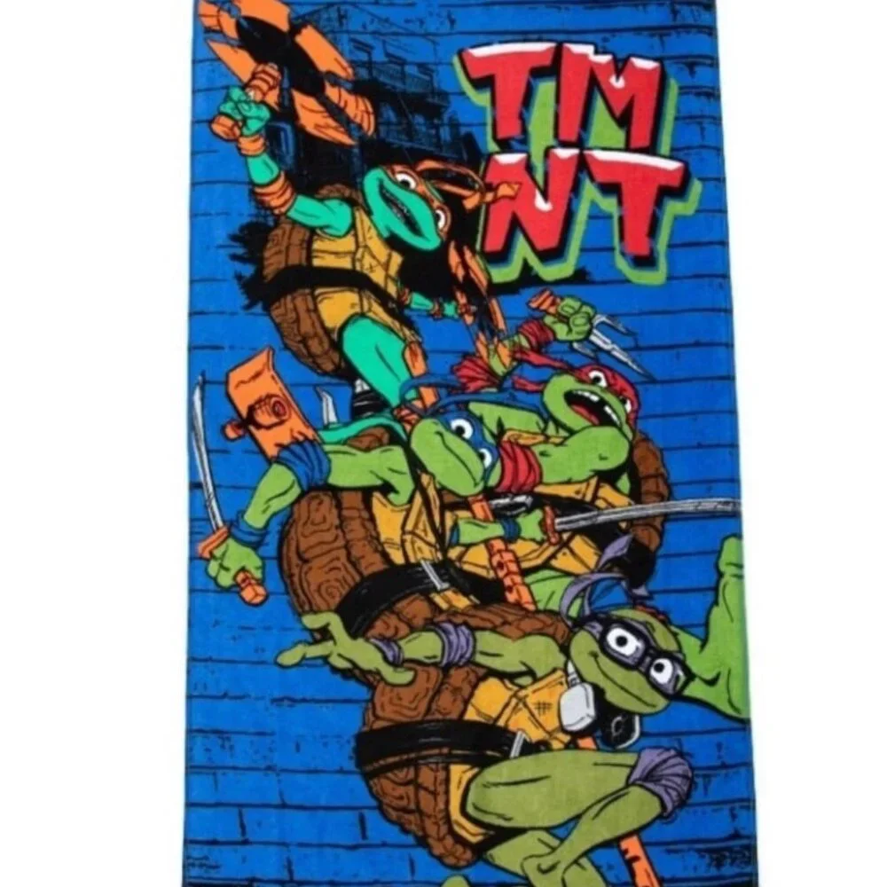 Beach Towel Ninja Turtles / NickelodeonTMNT Cotton Kids Beach Towel,28
